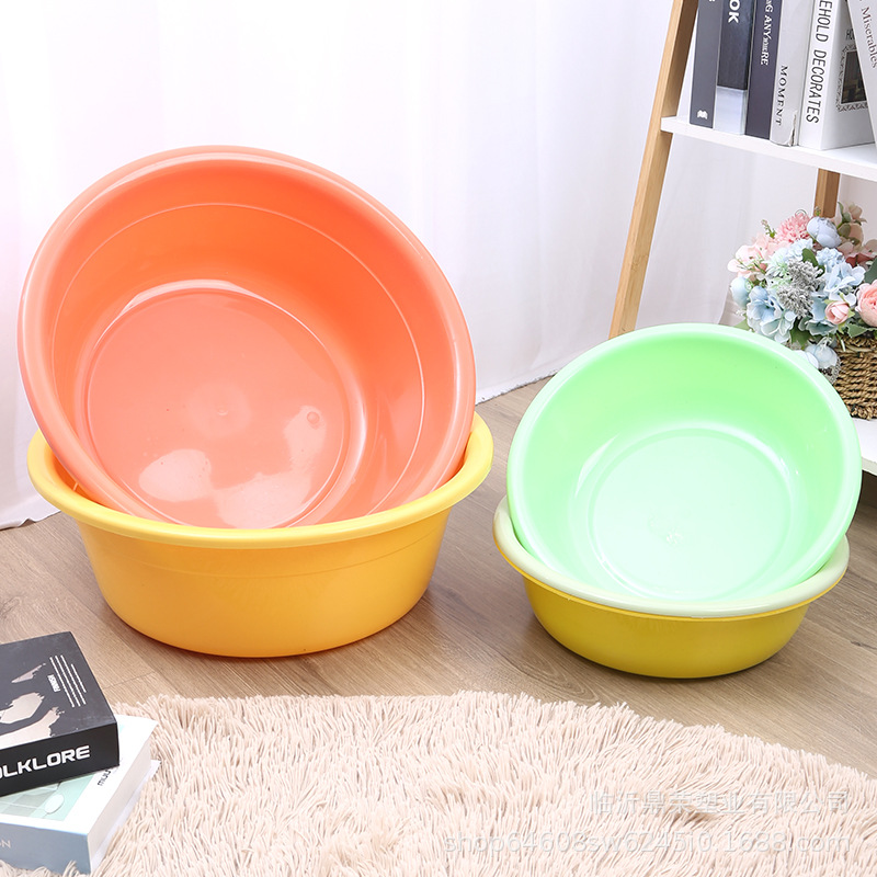36cm plastic basin wholesale household laundry footbath thickened advertising logo store celebration gift washbasin