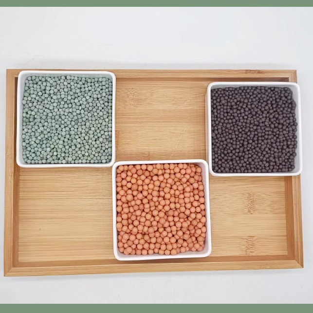 Wholesale Zeolite Ball Drinking Water Filtration Ammonia Nitrogen Fish Pond Breeding Activated Water Quality Green Zeolite Ball