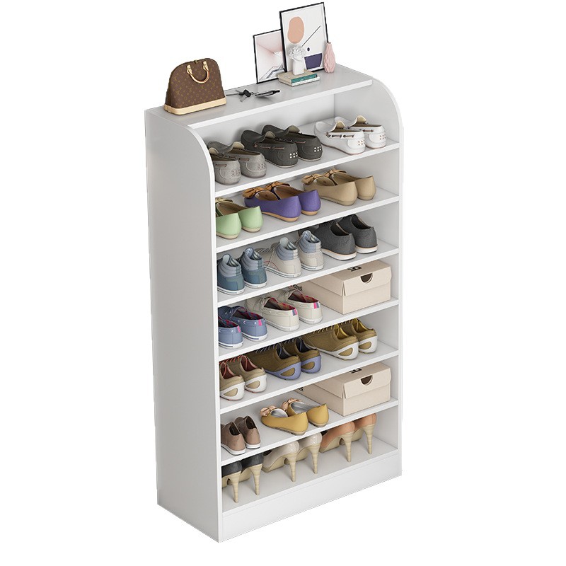 Simple Doorway Shoe Rack for Home Use, Multi-Layer Storage Solution, Space-Saving Corner Shoe Rack, Small Dustproof Shoe Shelf