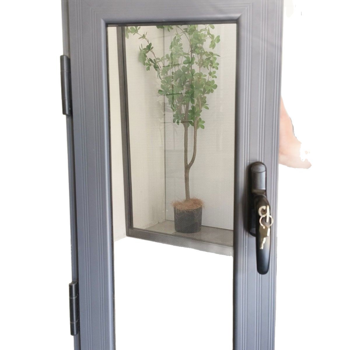 Aluminum Alloy Small Casement Screen, King Kong Mesh, Push-Pull Anti-Theft and Anti-Mosquito Window Screen, Stainless Steel Screen, Inner Window Wholesale