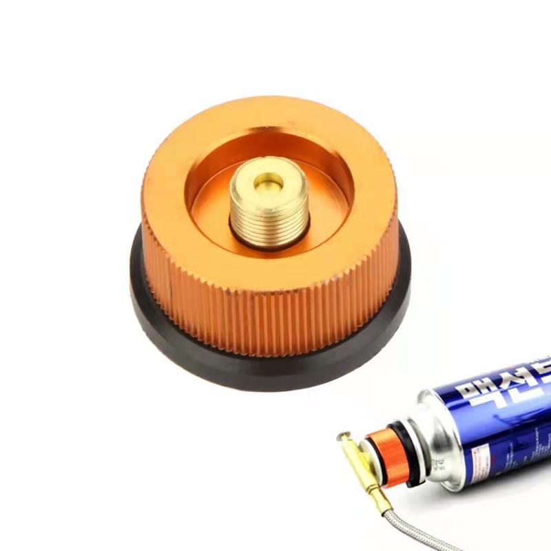 Card-type furnace gas tank inflatable adapter card-type conversion head outdoor stove stove long gas tank conversion head converter