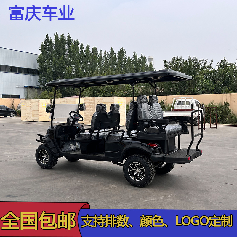 Foreign Trade Export Electric Golf Cart Hotel Scenic Spot Real Estate Reception Cart Tourist Scenic Spot Sightseeing Car