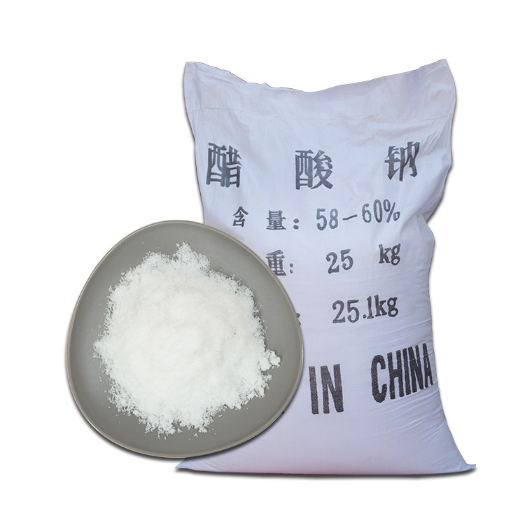 Sodium Acetate Industrial Grade Aquaculture Carbon Source Sewage Treatment Culture Culture Anhydrous Sodium Acetate Trihydrate Crystal