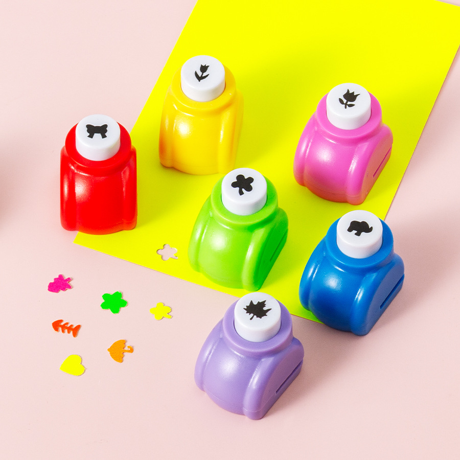 40 small flower puncher diy photo album creative embossing children's puzzle flower puncher Amazon