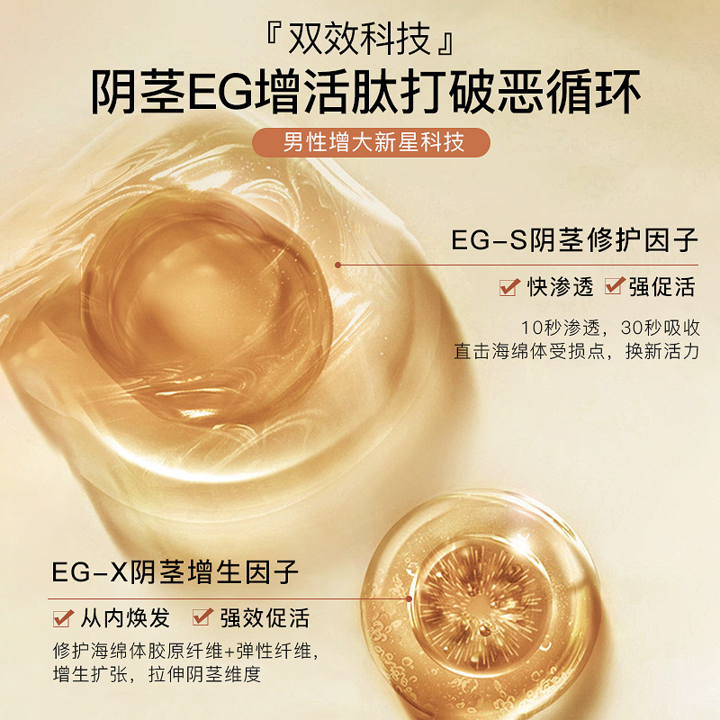 Delay Medicine Zhuangyang Penis Growth Enlargement Thickening Hard Genuine Cavernous Body Damaged Regeneration Massage Essential Oil Enlargement