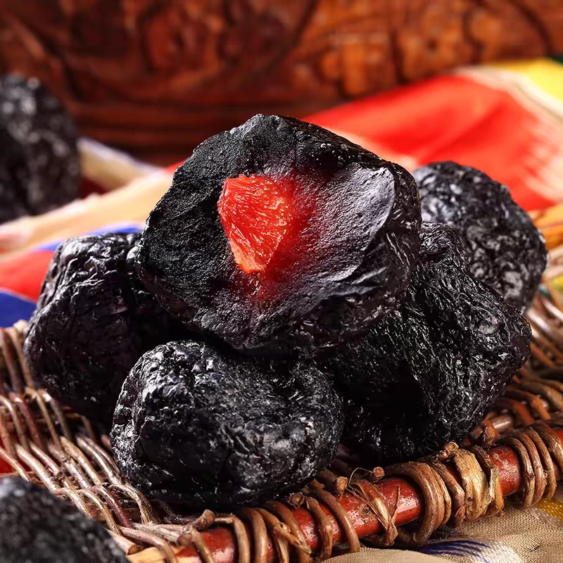 New Prune Snacks, Dried Fruit Snacks, Xinjiang Prune Snacks, Low-Fat, Sweet and Sour Snacks, Prunes