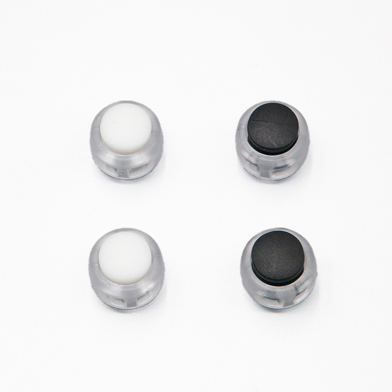 Transparent plastic spring buckle double hole shoes shoelace buckle sunscreen clothing elastic buckle casual pants leg buckle 16MM