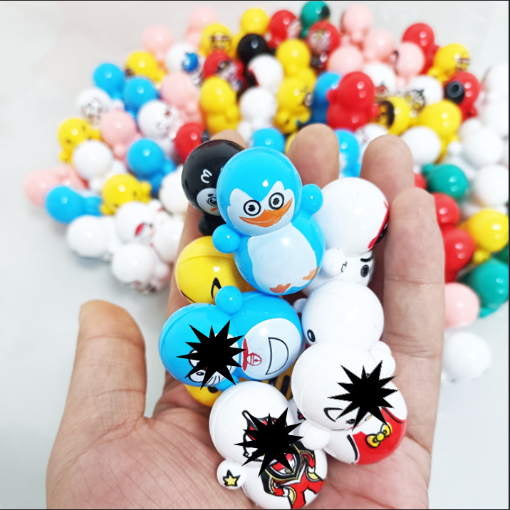 Douyin's Same Mini Tumbler Astronaut Blue Fat Desktop Ornaments Kidsren's Small Toys Blind Box Stall Supply