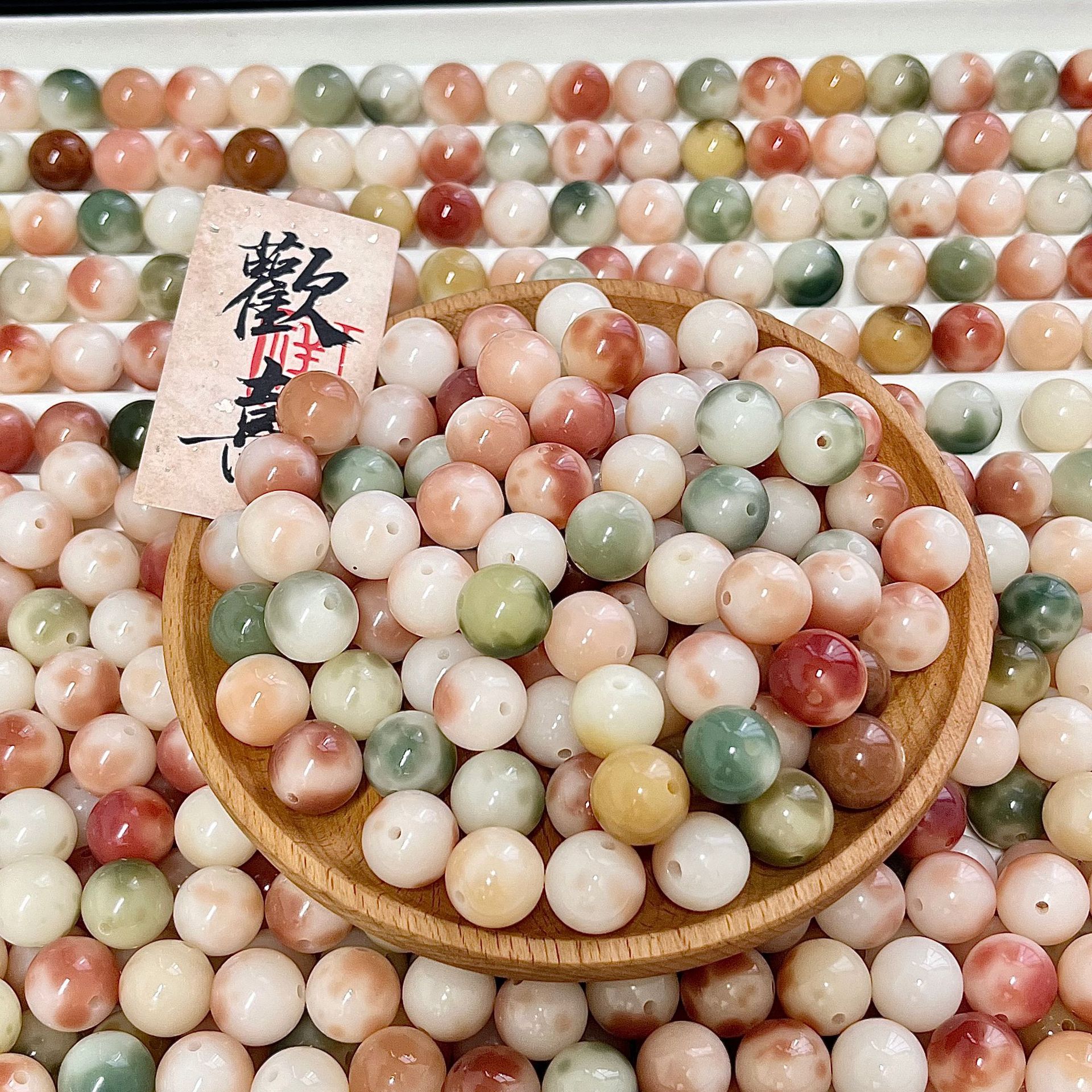 Натуральные бусины из цветочной кожи бодхи, свободные бусины, DIY бусины Будды, четки, бусины бодхи, высококачественные аксессуары, оптовая продажа