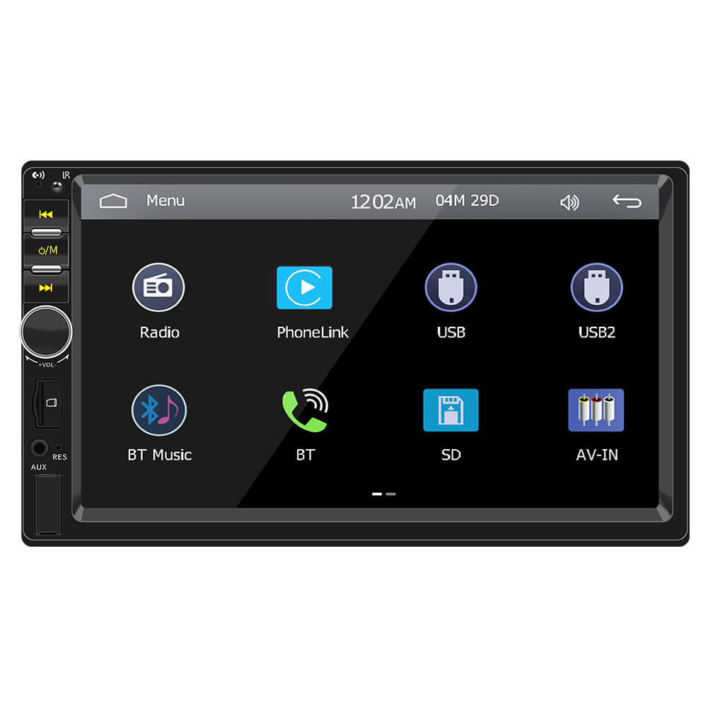 Guardian Dragon 7inch Car Mp5 Player Carplay Car-Mounted Bluetooth Central Control Car Radio