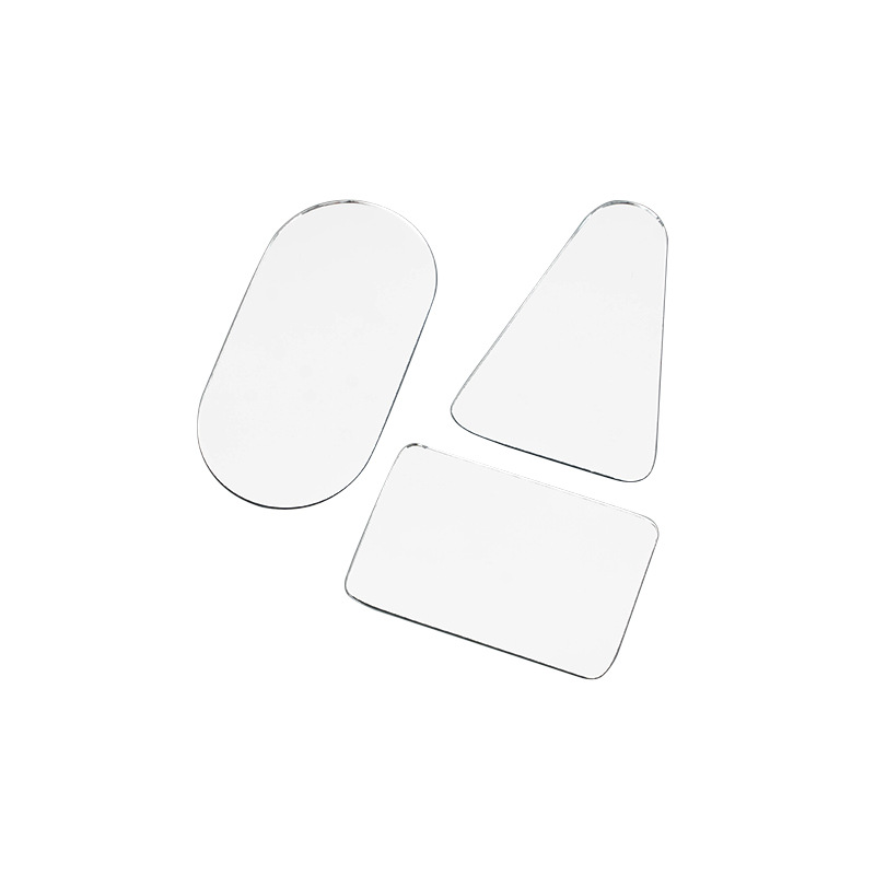 Manufacturers Supply Square Glass Lenses, Round Cosmetic Lenses, Special-Shaped Fine-Grinding Glass Mirrors