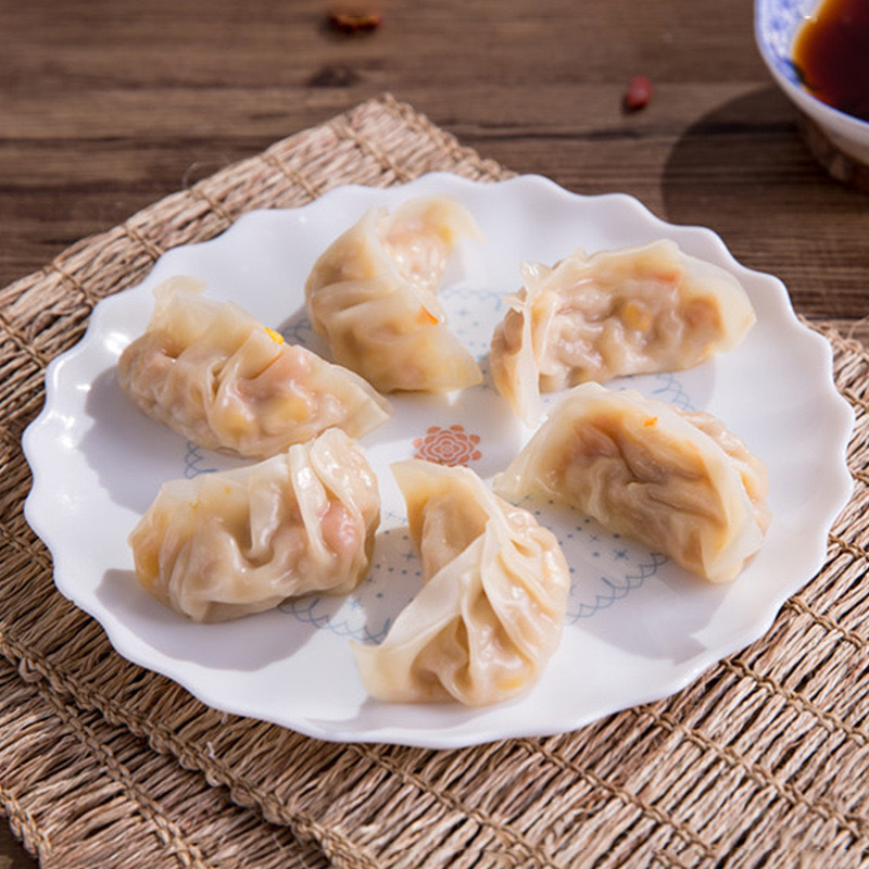 Handmade Corn Steamed Dumplings, Steamed Fried Dumplings, Pot Stickers, Frozen Food, Cantonese Breakfast Snacks, Restaurant Wholesale Processing