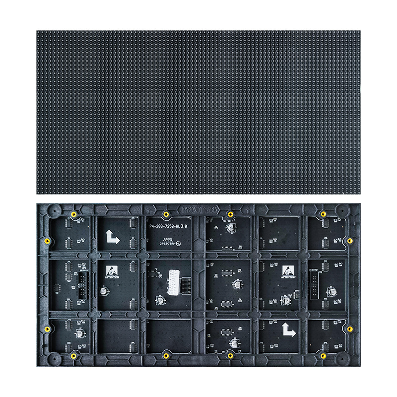 P4 indoor surface sticker full color unit Board LED display indoor conference room screen electronic advertising HD screen