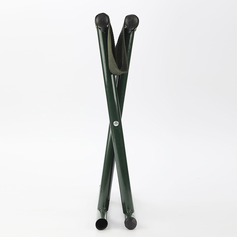 Iron Mazar Cross-border Outdoor Fishing Folding Portable Stool Thickened and Durable Stall Adult Widened Iron Pipe Mazar