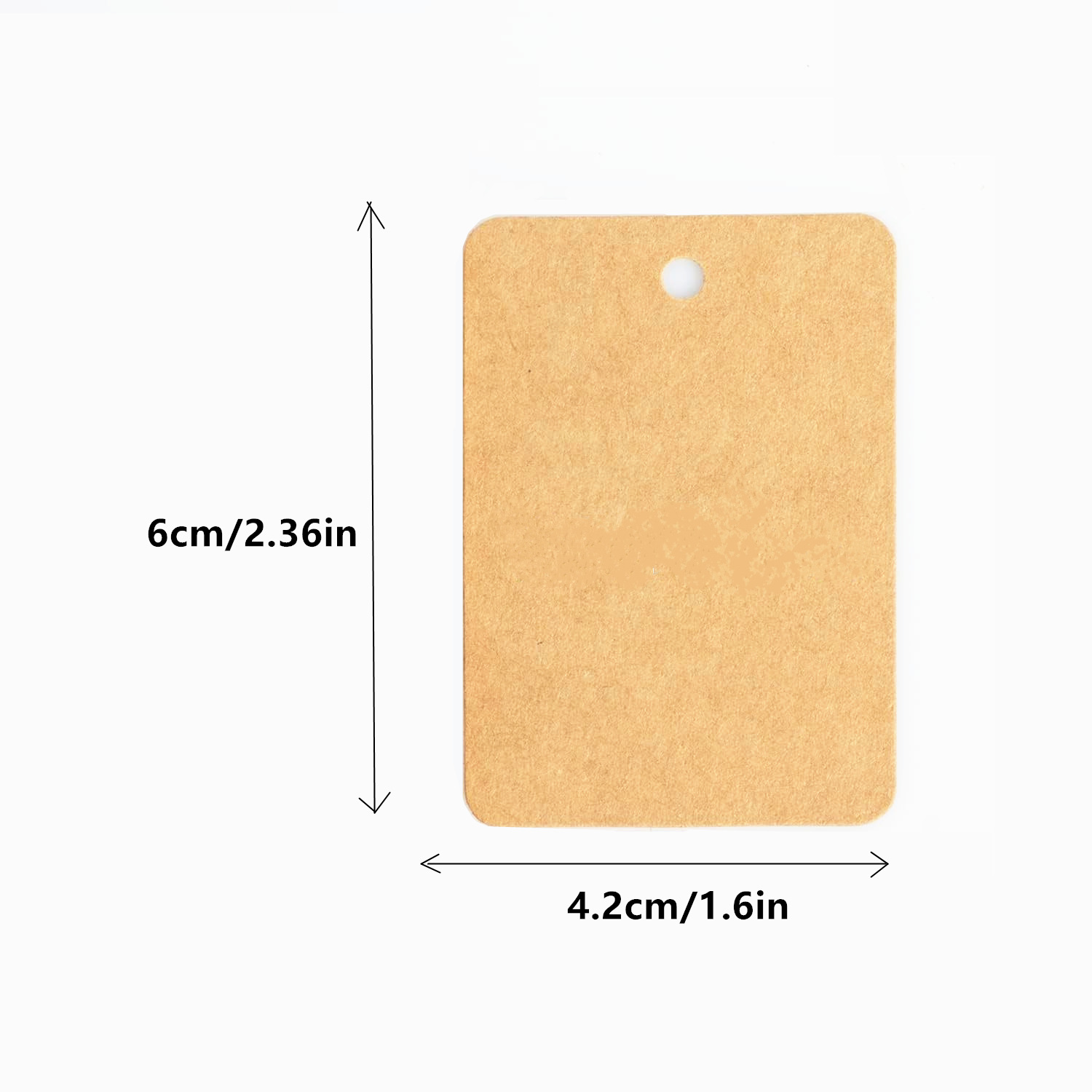 Kraft Paper Rectangular Blank Tag Hemp Rope Halloween Christmas Thanksgiving Bookmark Handmade Snack Tags