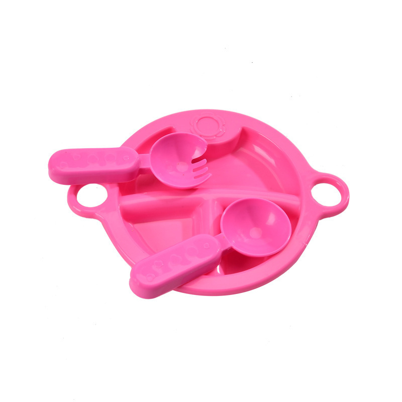 Cross-border Miniature Scene Doll Accessories Mini Simulation Play-house Toy Small Dinner Plate Spoon Ornaments Small Tableware