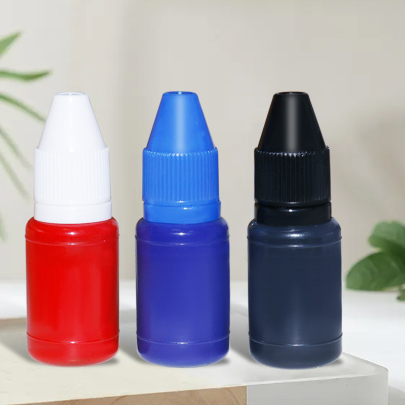 Manufacturers selling Jinpeng printing 3 ml small bottle photosensitive printing oil office consumables bright color quick-drying photosensitive printing oil