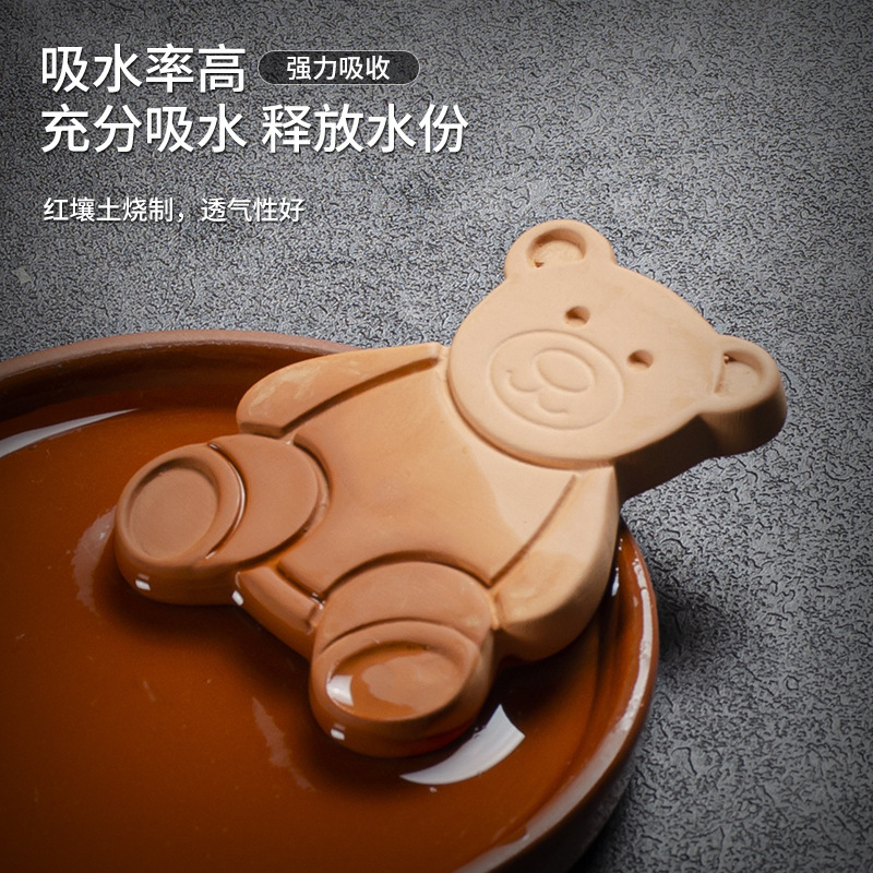 Clay Dry and Wet Slice Tobacco Moisturizing Moisturizing Constant Humidity Cigar Accessories Recycling Moisturizing Slice Bidirectional Moisturizing Wholesale