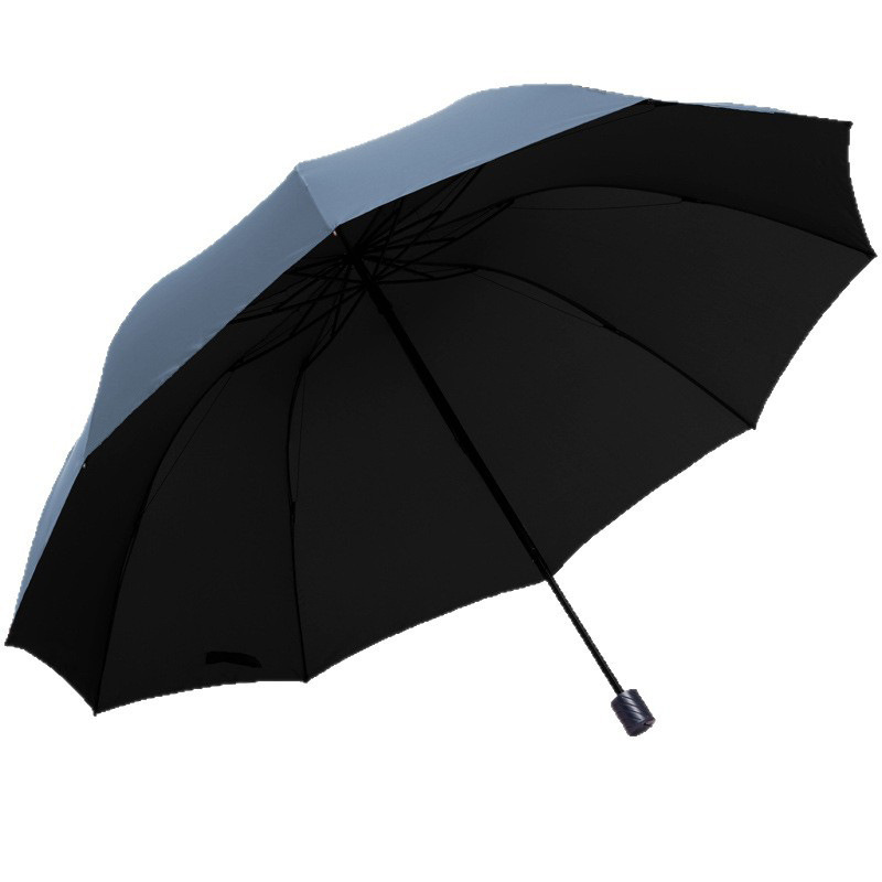 Sun Umbrella, Sunny and Rainy Umbrella, Dual-Purpose Sun Protection Umbrella, Silver Plastic Anti-Uv Parasol, Portable Folding Umbrella for Women