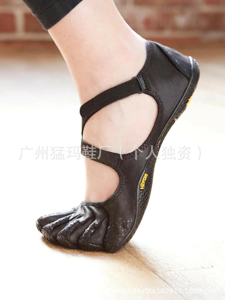 Кроссовки V-Soul Пятифingers Йога Туфли Пилатес Женские Домашние Спортивные Танцевальные Раздельные туфли