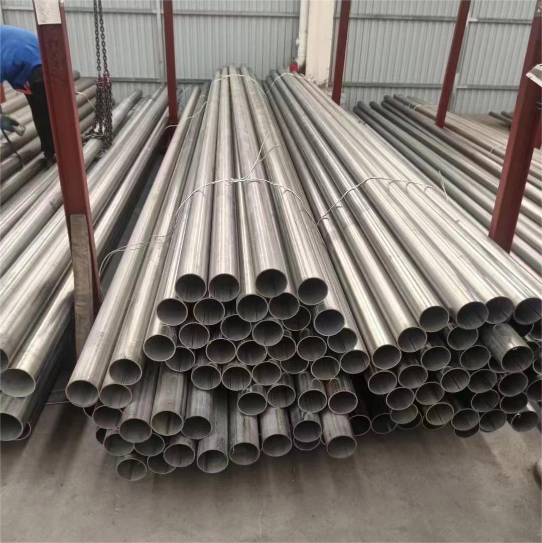 304 Stainless Steel Welded Pipe Manufacturer Direct Sales 316 Stainless Steel Large Diameter Thick Wall Industrial Pipe Stainless Steel Round Pipe Processing