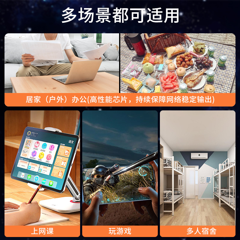 Manufacturer's Ready Stock 4g Portable Network Wifi6 Wireless Broadband 2100 Mah Outdoor Dedicated Router Portable Wifi