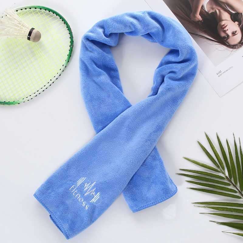 Sports Towel Absorbs Sweat and Is Quick-Drying, Gym Equipment Sweat-Absorbing Pad Towel, Fitness Sweat-Wiping Basketball Towel, Cross-Border Supply