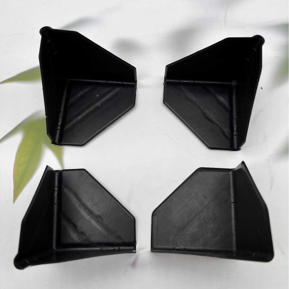 Three-Sided Plastic Corner Protector Carton Protection Logistics Express Packaging Carton Delivery Package Corner Furniture Packaging Protection Corner