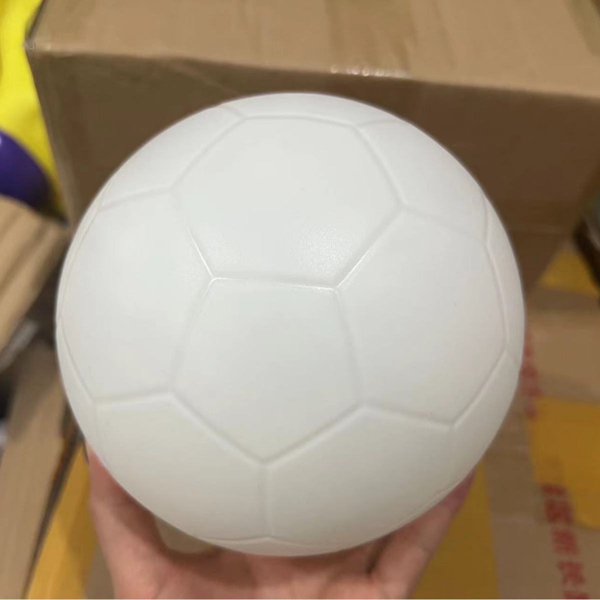 Pure white PVC football No. 2 No. 3 No. 4 inflatable football Diy painting graffiti children's signature blank football