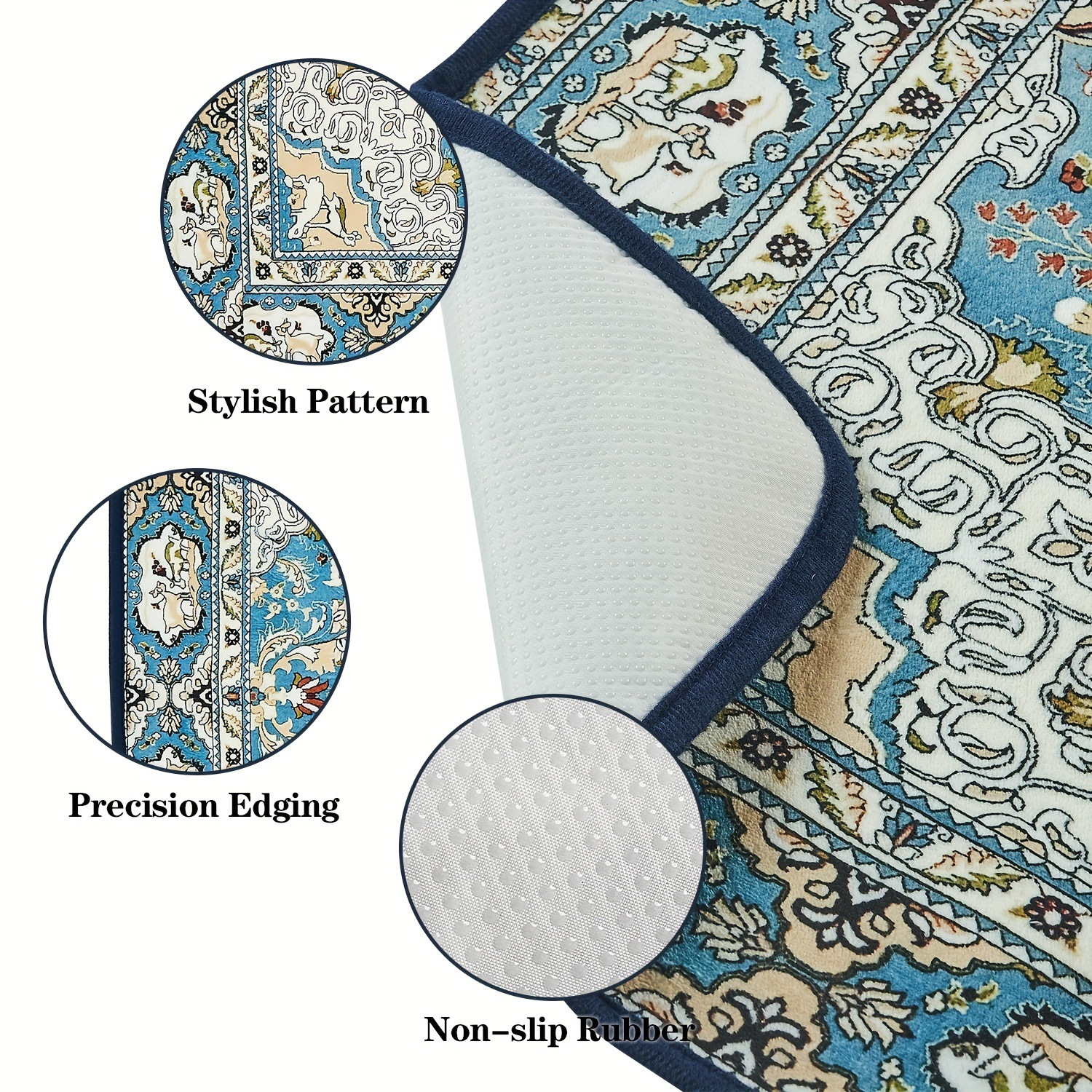 2025 New Cross-Border Dropshipping Water-Absorbent, Leak-Proof and Washable Dog Pee Pads 2 Cross-Border Dropshipping