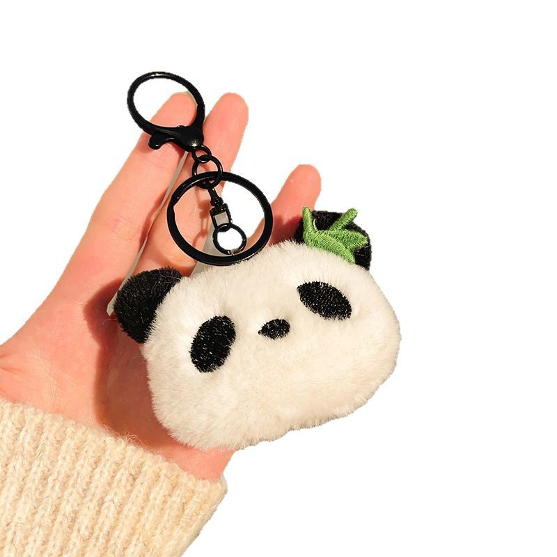 Cute Plush Pendant Small Doll Keychain Bag Decoration Restaurant Event Small Gift Check-In Pendant