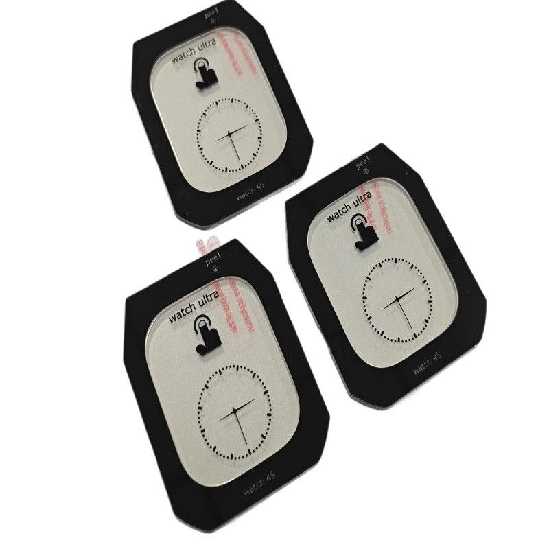 Suitable for Apple Ultra Second Positioning Artifact Black Artifact Watch Tempered Film Glass Film