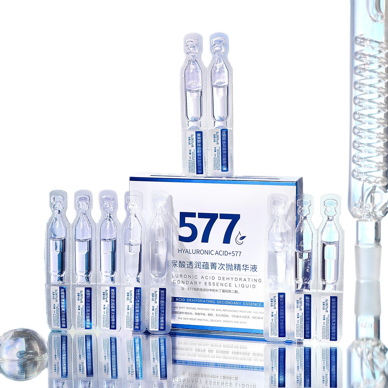 Story and Her Hyaluronic Acid Moisturizing Essence Second-Pulse Essence Hydrating Moisturizing Essence Ampoule Essence