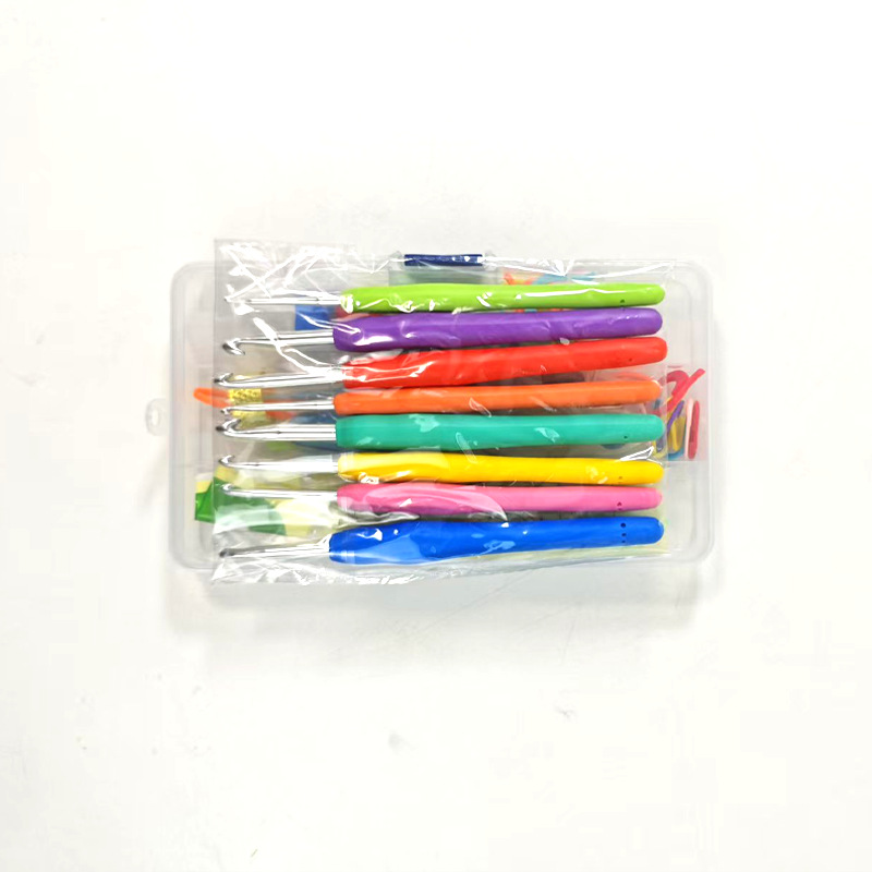 Cross-Border Magic Crochet Hook Set 53 Pieces New Crochet Sweater Knitting Tools 16 Sizes Crochet Hooks