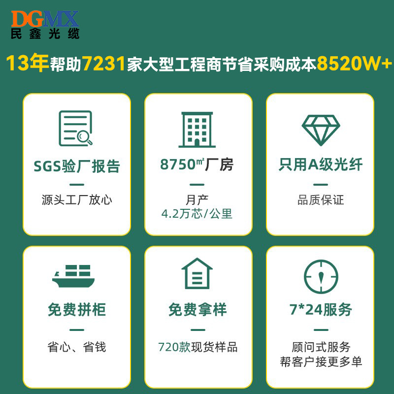 Mingxin National Standard Gyfta53 Outdoor Optical Cable Outdoor Armored Photovoltaic Special 12-Core 24-Core 48-Core Optical Fiber Optical Cable