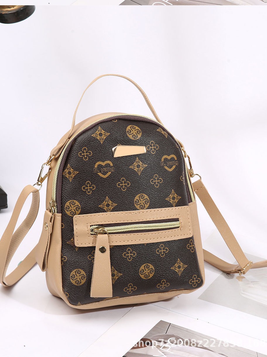 Flower Backpack 2025 Ladies Bag Fashion Backpack Women's Bag Women's Fresh and Sweet Student School Bag Wholesale
