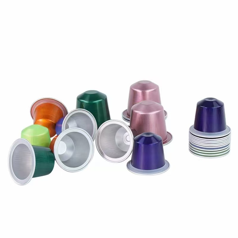 Nespresso Coffee Capsule Cup Espresso Liquid Container Packaging 15ml Disposable Coffee Capsule Shell