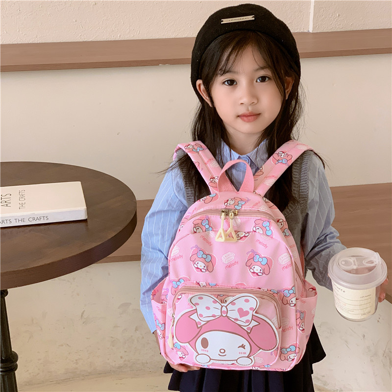 New Cartoon Children's School Bag Kuromi Cinnamon Dog 3-6 Years Old Primary School Student Kindergarten Small Backpack Wholesale Foreign Trade