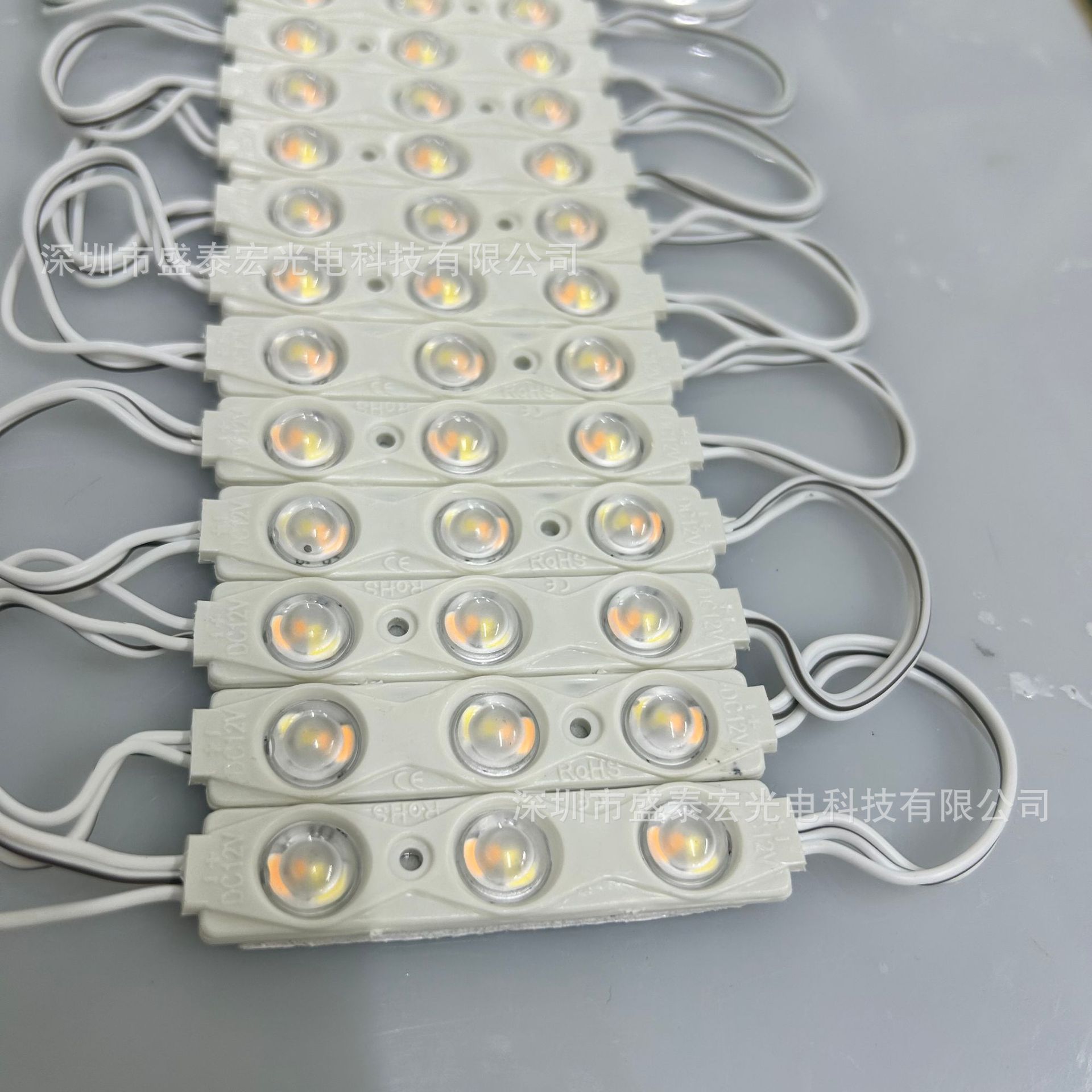 osramLED injection molding 3 lamp module double color temperature 2700-6500K three color dimming advertising light source lamp luminous word