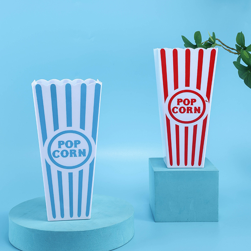 Прямые поставки ведерко для попкорна из ПП пластика, ведро для закусок, корзина для хранения, ведро для попкорна большого размера