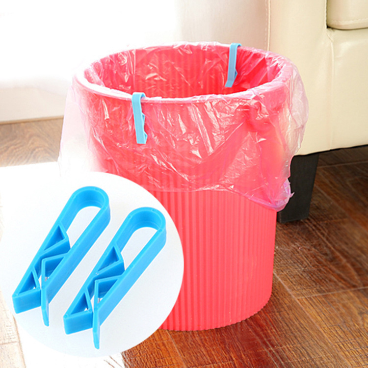 Garbage bag fixing clip Japanese-style household garbage bin clip garbage basket non-slip bucket side garbage bag fixing clip