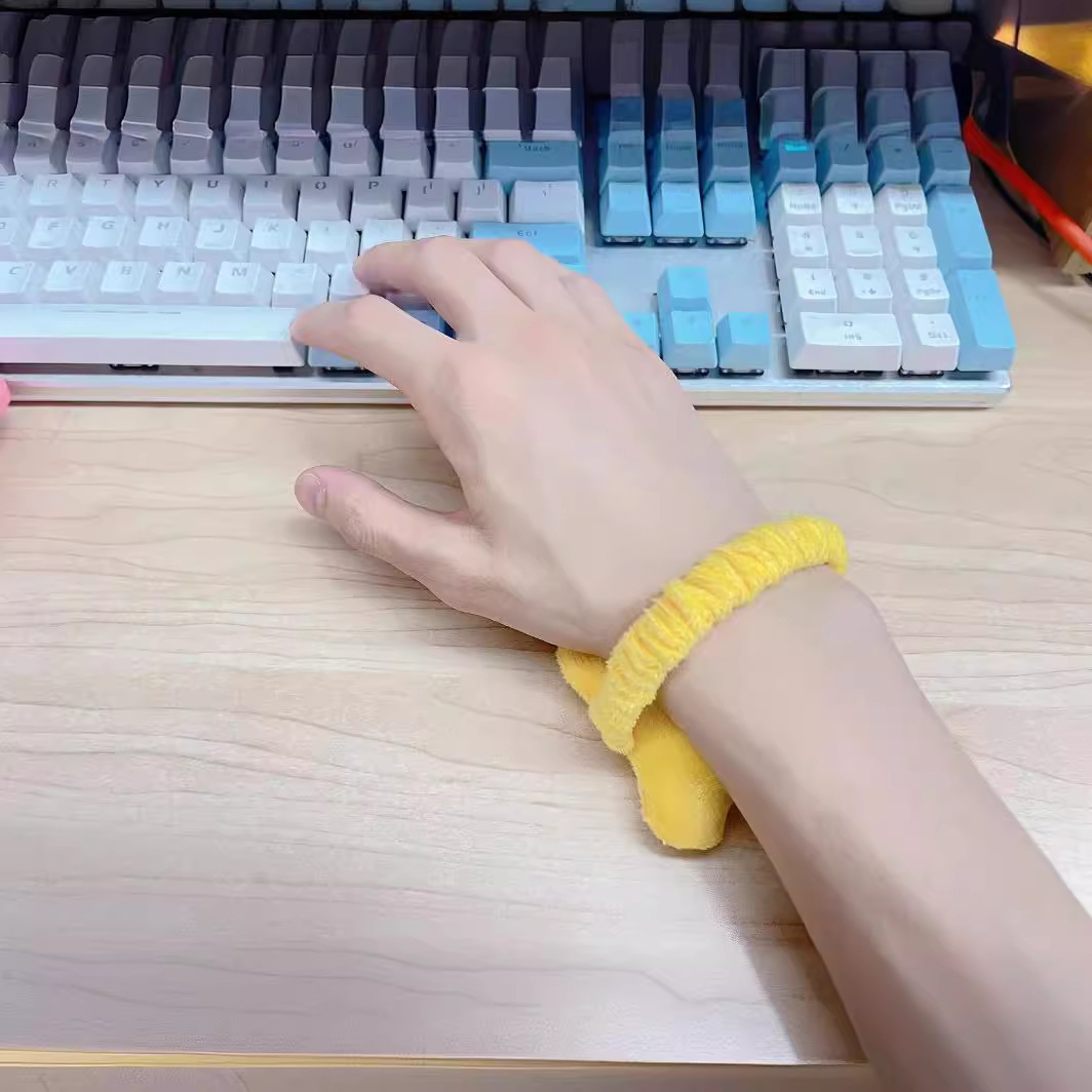 Mouse Hand Cushion Wrist Small Pillow Cute Hand Pillow Loose Band Hand Rest Wrist Pillow Mouse Wrist Pillow Girl's Wrist Pillow