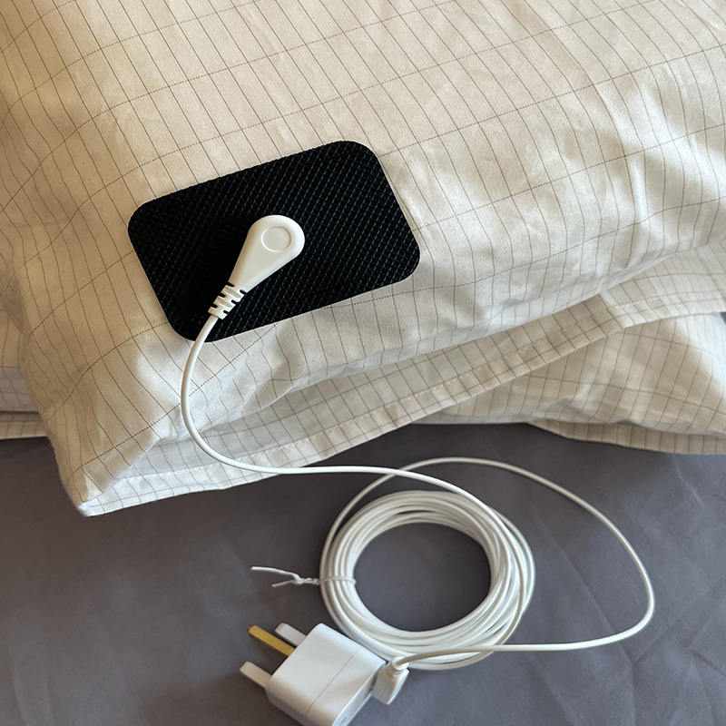 Silver Fiber Grounding Air Bed Single Fabric Antibacterial Functional Home Textile Conductive Silk Cotton Woven Fabric Wide in stock