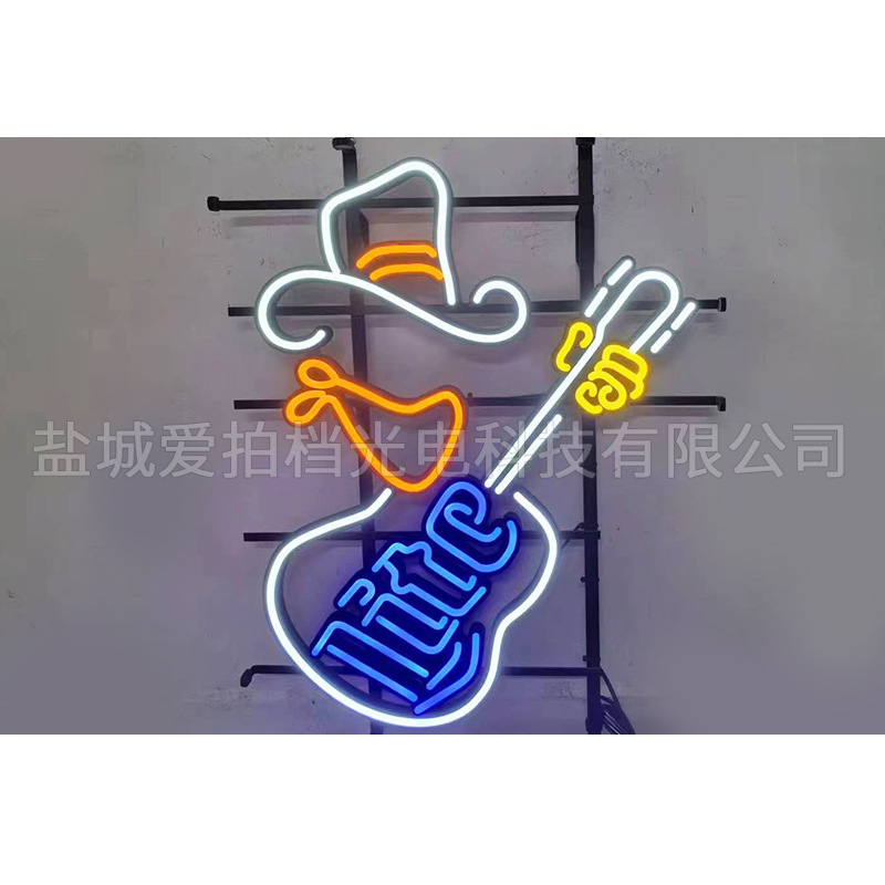 Golf PVC neon billboard restaurant mall sign logo creative advertising signs