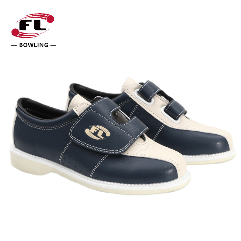 Chuangsheng Manufacturer Spot Direct Sales Bowling Shoes Public Shoes Rental Shoes Unisex Velcro Model Six Colors Selection