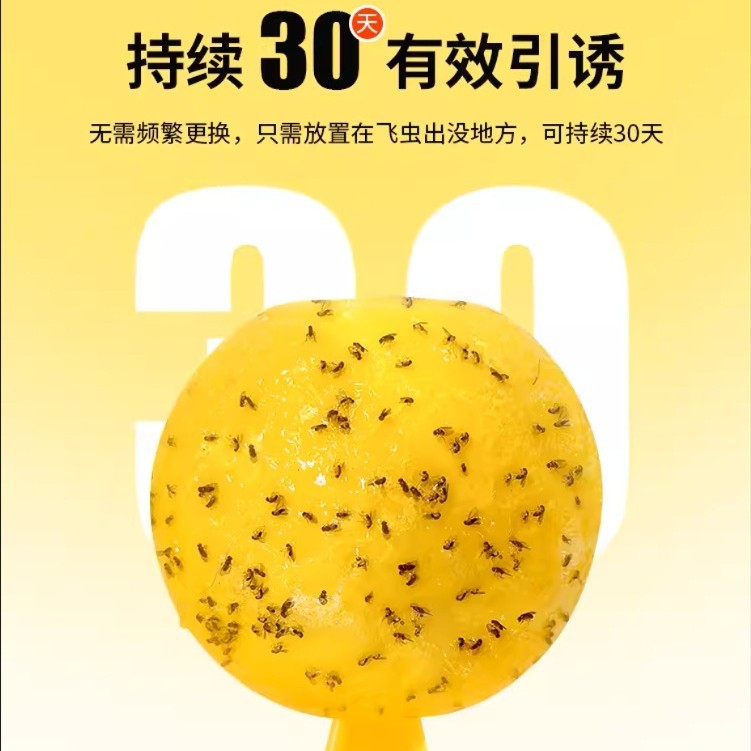 Fly trap ball fly trap household fly sticky ball kitchen bathroom fruit fly ball non-toxic harmless cross-border explosives