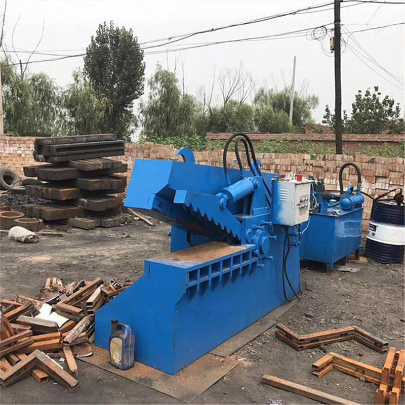 Hydraulic Shear for Scrap Steel Crocodile-Style Cutting Machine, Short Roller Shutter Door Iron Window and Door Scrap Metal Rebar Cutting Machine, Scrap Steel Cutting Machine