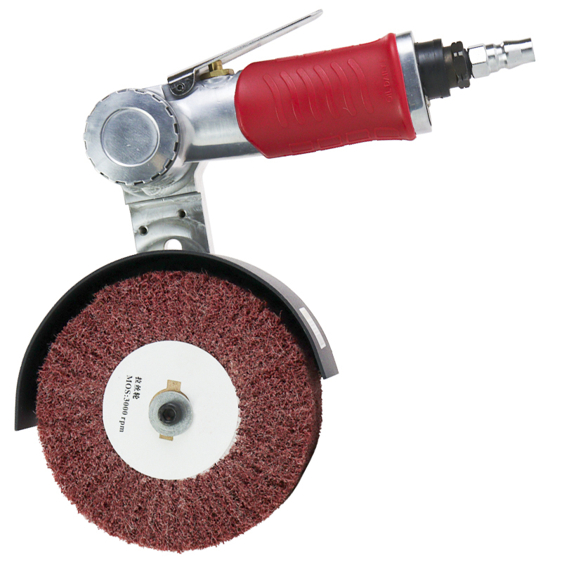 Pneumatic grinding machine stainless steel wire drawing machine small portable polishing machine groove furniture weld spot polishing machine