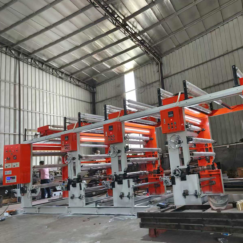 1300 type 4 color high speed copperplate printing machine with shaft plastic film paper printing machine pe plastic bag printing machine