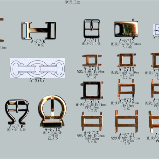 Women custom pointed shoes with stamping metal toe decoration iron toe design copper decorative strip x13959